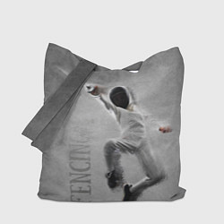 Сумка-шопер Fencing, цвет: 3D-принт