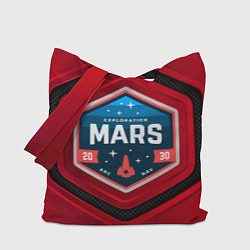 Сумка-шопер MARS NASA, цвет: 3D-принт