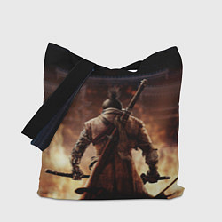 Сумка-шопер Sekiro shadows die twice, цвет: 3D-принт