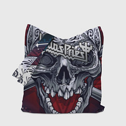 Сумка-шопер Judas Priest, цвет: 3D-принт