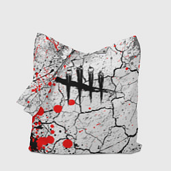 Сумка-шопер DEAD BY DAYLIGHT, цвет: 3D-принт