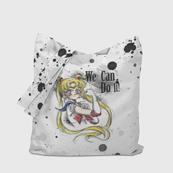 Сумка-шопер Sailor Moon We can do it!, цвет: 3D-принт