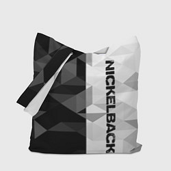 Сумка-шопер Nickelback, цвет: 3D-принт