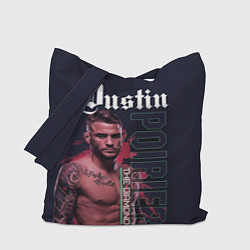 Сумка-шопер Dustin Poirier, цвет: 3D-принт