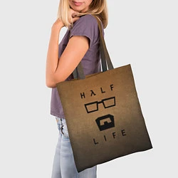 Сумка-шопер HALF-LIFE, цвет: 3D-принт — фото 2