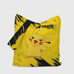 Сумка-шопер PIKACHU: PIKA PIKA, цвет: 3D-принт