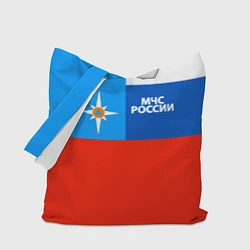 Сумка-шопер Флаг МЧС России, цвет: 3D-принт