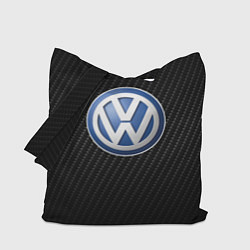 Сумка-шопер Volkswagen Logo, цвет: 3D-принт
