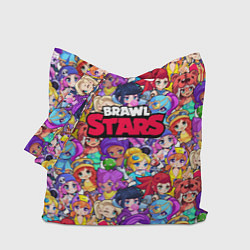 Сумка-шопер BrawlStars Girls Oko, цвет: 3D-принт