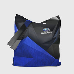 Сумка-шопер SUBARU, цвет: 3D-принт