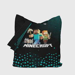 Сумка-шопер Minecraft, цвет: 3D-принт