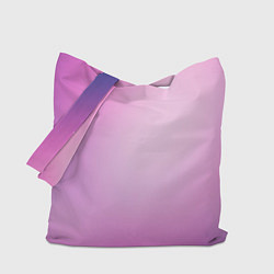 Сумка-шопер Нежный фиолет, цвет: 3D-принт