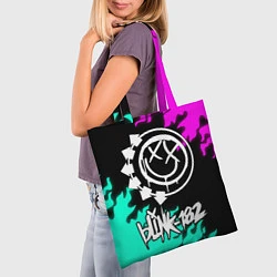Сумка-шопер Blink-182 5, цвет: 3D-принт — фото 2