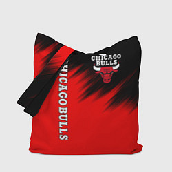 Сумка-шопер CHICAGO BULLS, цвет: 3D-принт