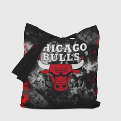 Сумка-шопер CHICAGO BULLS, цвет: 3D-принт