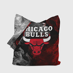 Сумка-шопер CHICAGO BULLS, цвет: 3D-принт