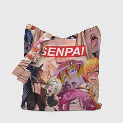 Сумка-шопер SENPAI, цвет: 3D-принт