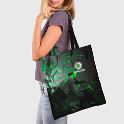 Сумка-шопер SKODA, цвет: 3D-принт — фото 2