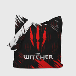 Сумка-шопер The Witcher, цвет: 3D-принт