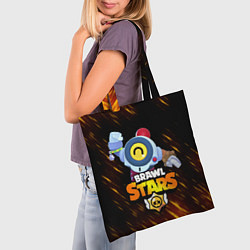 Сумка-шопер BRAWL STARS NANI, цвет: 3D-принт — фото 2