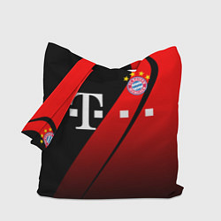 Сумка-шопер FC Bayern Munchen Форма, цвет: 3D-принт