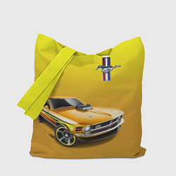 Сумка-шопер Ford mustang - motorsport, цвет: 3D-принт