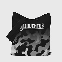 Сумка-шопер JUVENTUS ЮВЕНТУС, цвет: 3D-принт
