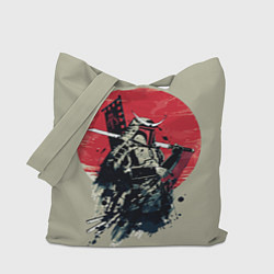 Сумка-шопер Samurai man, цвет: 3D-принт