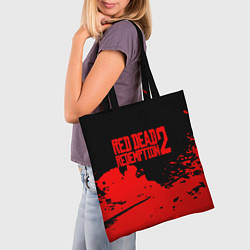 Сумка-шопер RED DEAD REDEMPTION 2, цвет: 3D-принт — фото 2
