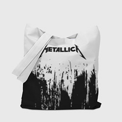 Сумка-шопер METALLICA МЕТАЛЛИКА, цвет: 3D-принт