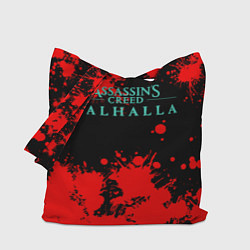 Сумка-шопер Assassins Creed Valhalla, цвет: 3D-принт