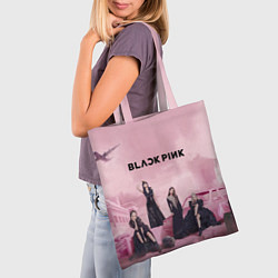 Сумка-шопер BLACKPINK x PUBG, цвет: 3D-принт — фото 2