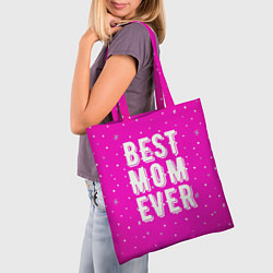 Сумка-шопер Лучшая мама, цвет: 3D-принт — фото 2