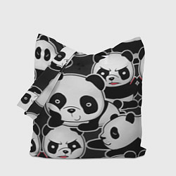 Сумка-шоппер Смешные панды