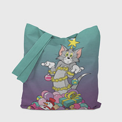 Сумка-шопер Tom and Jerry, цвет: 3D-принт
