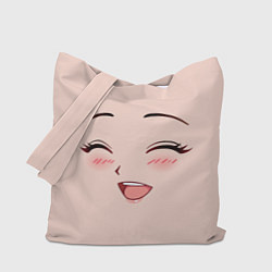 Сумка-шоппер Сonfused anime face