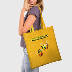 Сумка-шопер Minecraft, цвет: 3D-принт — фото 2