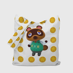 Сумка-шопер Animal crossing - Nook, цвет: 3D-принт