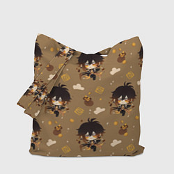 Сумка-шопер Чиби Чжун Ли, цвет: 3D-принт