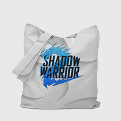 Сумка-шопер Shadow Warrior, цвет: 3D-принт