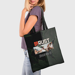 Сумка-шопер Rust Мамкин Рейдер Раст, цвет: 3D-принт — фото 2