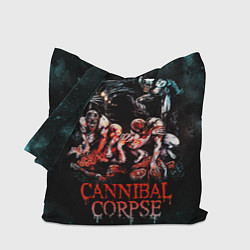 Сумка-шопер Cannibal Corpse, цвет: 3D-принт