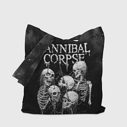 Сумка-шопер Cannibal Corpse, цвет: 3D-принт