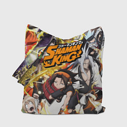 Сумка-шопер ШАМАН КИНГ Король Шаманов, цвет: 3D-принт