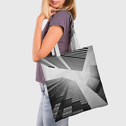 Сумка-шопер Минимализм, цвет: 3D-принт — фото 2