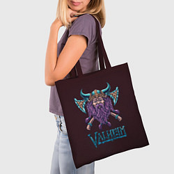 Сумка-шопер Valheim Viking, цвет: 3D-принт — фото 2