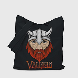 Сумка-шопер Valheim викинг, цвет: 3D-принт