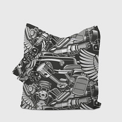 Сумка-шопер Механика Автомобиль, цвет: 3D-принт