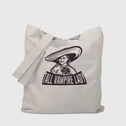 Сумка-шопер Tall Vampire Lady, цвет: 3D-принт