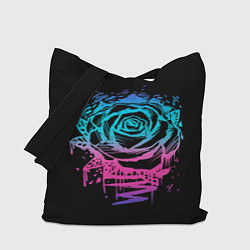 Сумка-шоппер Неоновая Роза Neon Rose